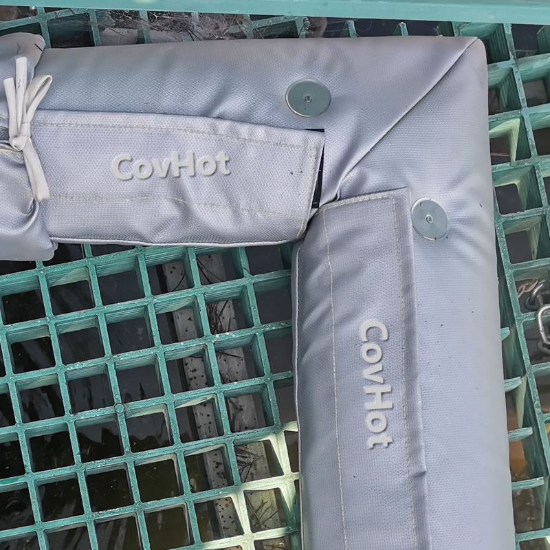 冬季管道可拆卸防凍保溫衣 維護設備穩(wěn)定運行 橡塑保溫管 可重復使用