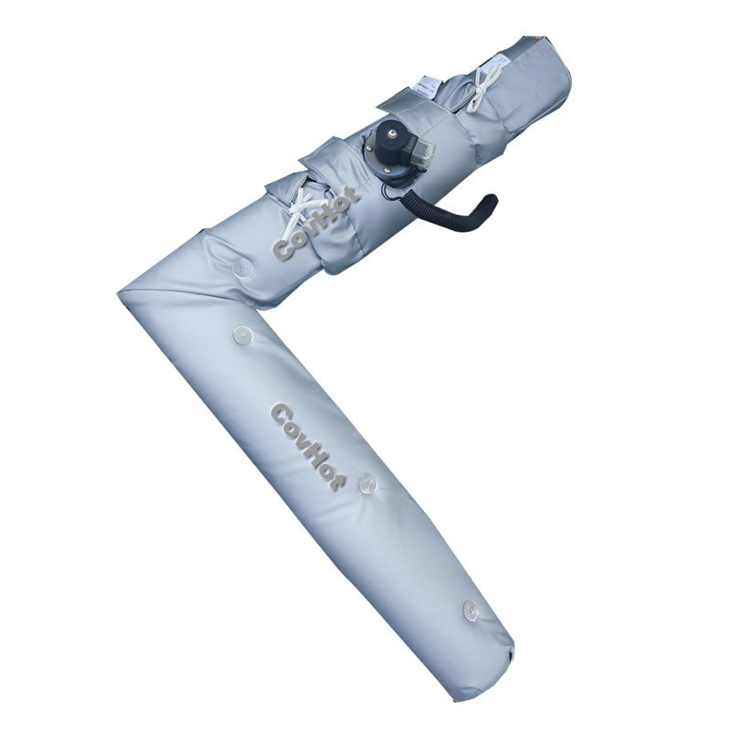 冬季管道可拆卸防凍保溫衣 維護設備穩(wěn)定運行 橡塑保溫管 可重復使用